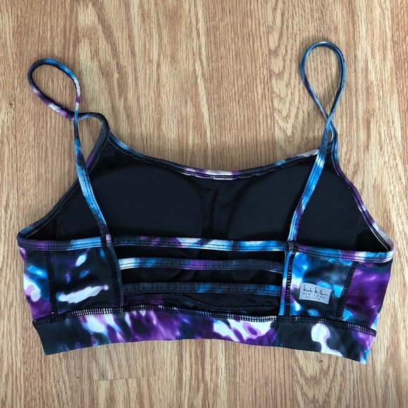 *SOLD* Nicole Miller Tie Dye Sports Bra - Picture 2 of 5